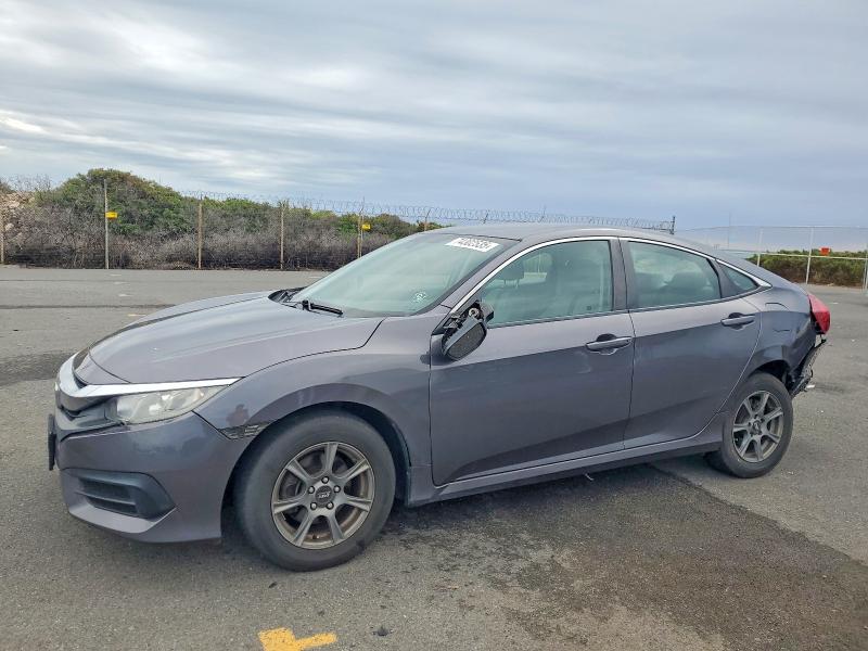 HONDA CIVIC LX 2017 with VIN 2HGFC2F54HH552058 - Photo from auction