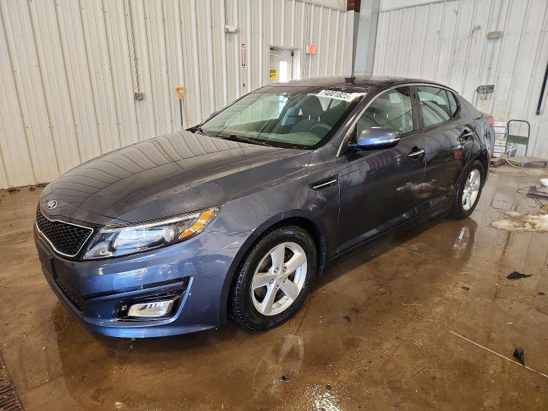 KIA OPTIMA 2015 with VIN KNAGM4A7XF5586706 - Photo from auction