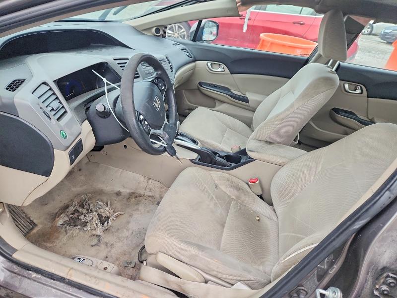 Photo 7 from auction – 2012 HONDA CIVIC EX with VIN 19XFB2F80CE004378