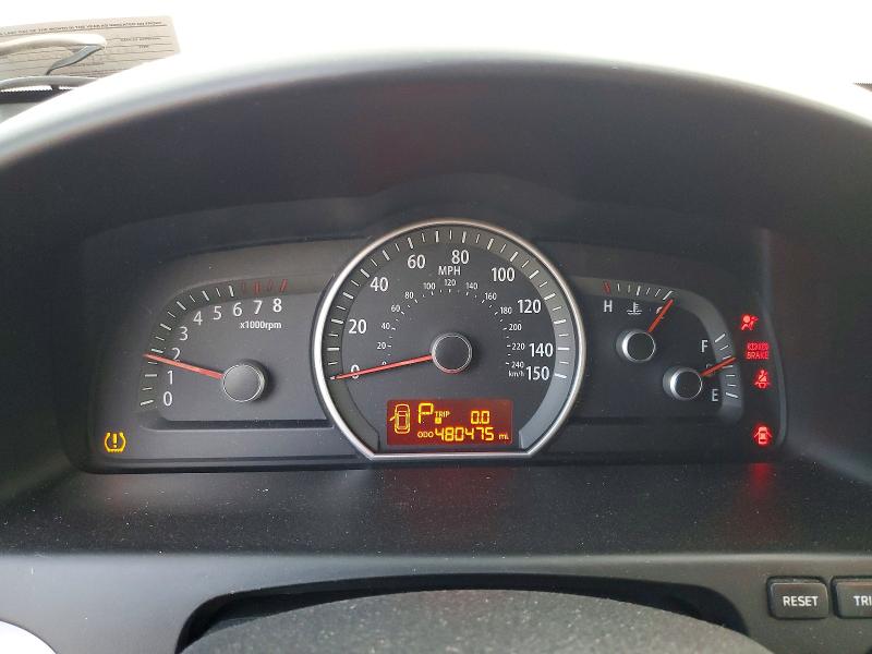 Photo 9 from auction – 2009 KIA BORREGO LX with VIN KNDJH741695018186