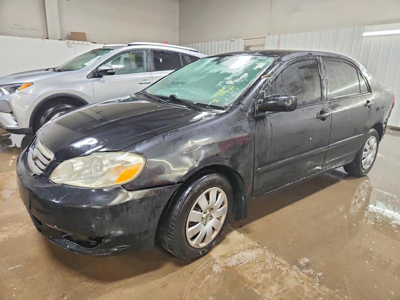 TOYOTA COROLLA CE 2003 with VIN JTDBR32E930002665 - Photo from auction