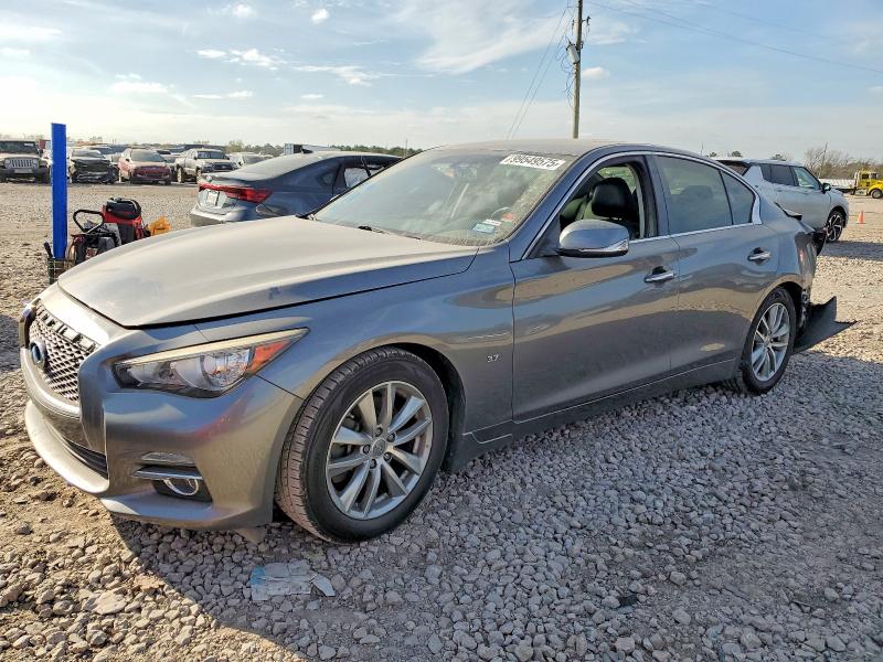 INFINITI Q50 BASE 2015 with VIN JN1BV7AP6FM347352 - Photo from auction