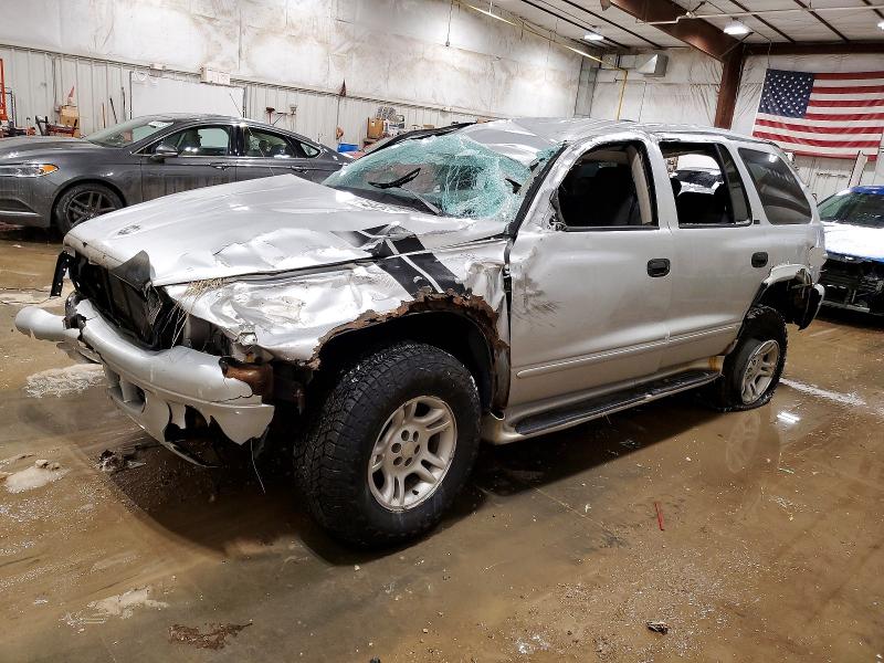 DODGE DURANGO SL 2002 with VIN 1B4HS48NX2F183084 - Photo from auction