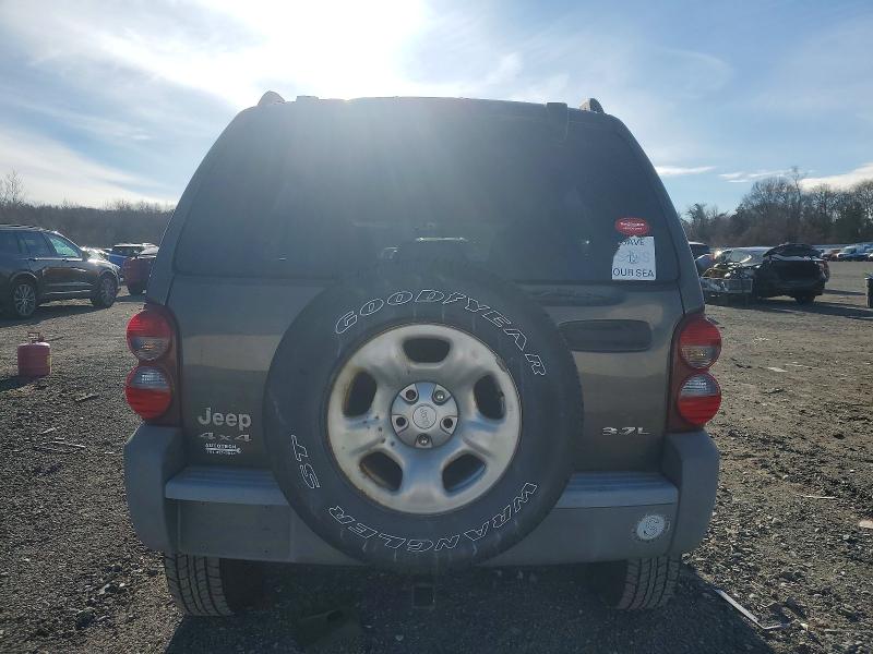 Photo 6 from auction – 2005 JEEP LIBERTY SP with VIN 1J4GL48K15W657696