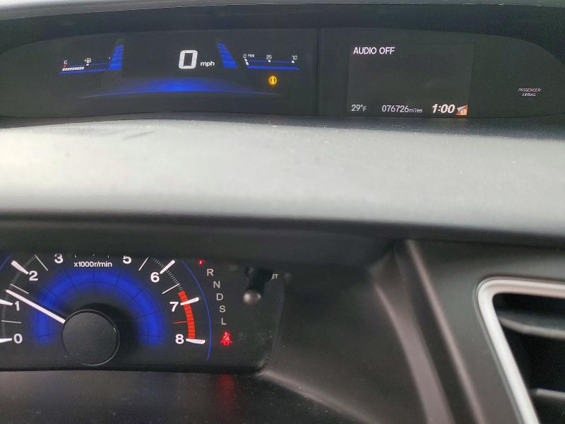 Photo 9 from auction – 2015 HONDA CIVIC with VIN 19XFB2F54FE066845