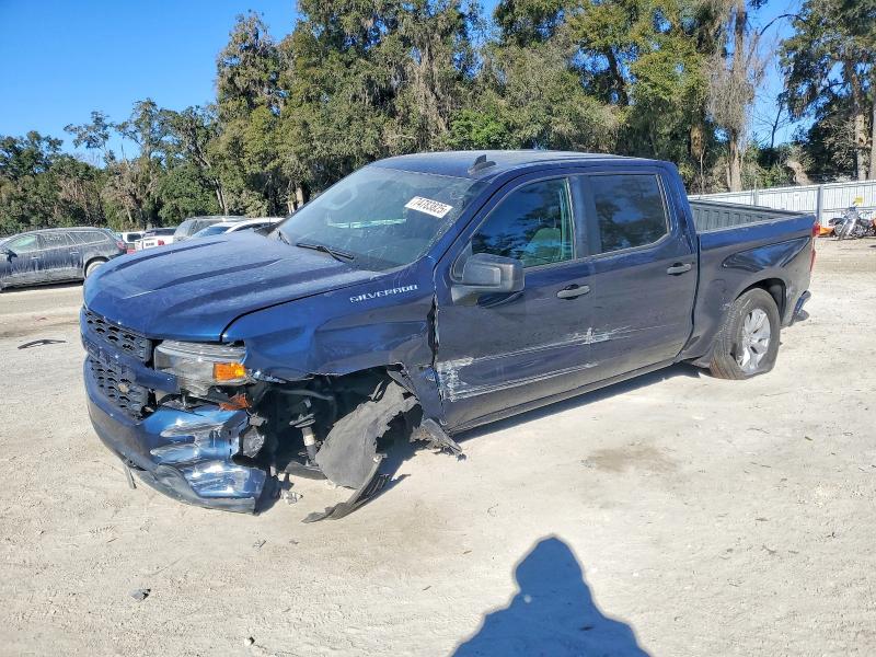 CHEVROLET SILVERADO 2019 with VIN 3GCPWBEH0KG221703 - Photo from auction