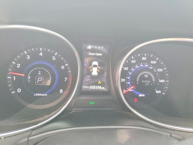 Photo 9 from auction – 2014 HYUNDAI SANTA FE G with VIN KM8SR4HF2EU082159