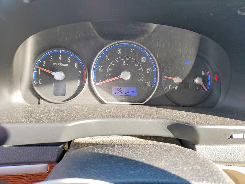Photo 9 from auction – 2007 HYUNDAI SANTA FE G with VIN 5NMSG13D87H048445