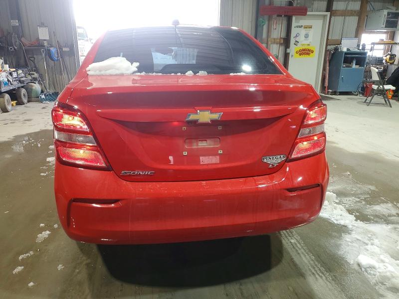 Photo 6 from auction – 2019 CHEVROLET SONIC LT with VIN 1G1JD5SB9K4107637