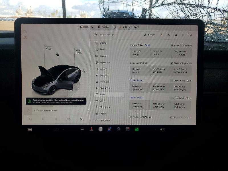 Photo 9 from auction – 2023 TESLA MODEL 3 with VIN 5YJ3E1EA4PF707247