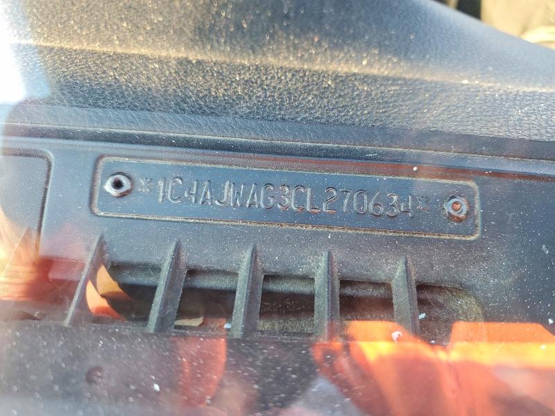 Photo 12 from auction – 2012 JEEP WRANGLER S with VIN 1C4AJWAG3CL270634