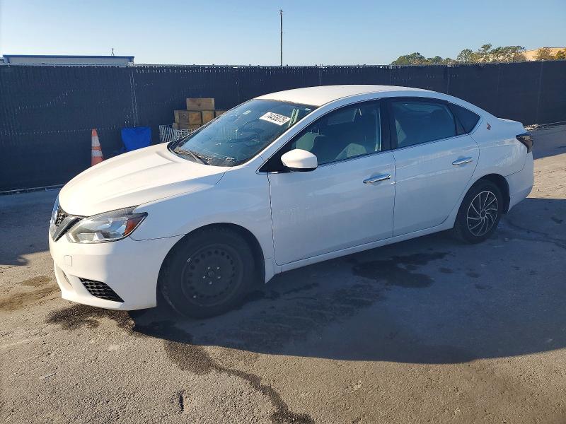 NISSAN SENTRA S 2019 with VIN 3N1AB7AP7KY215521 - Photo from auction