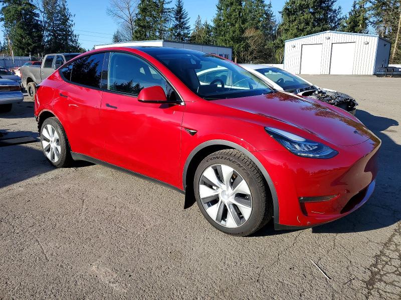 Photo 4 from auction – 2022 TESLA MODEL Y with VIN 7SAYGDEE8NF506214