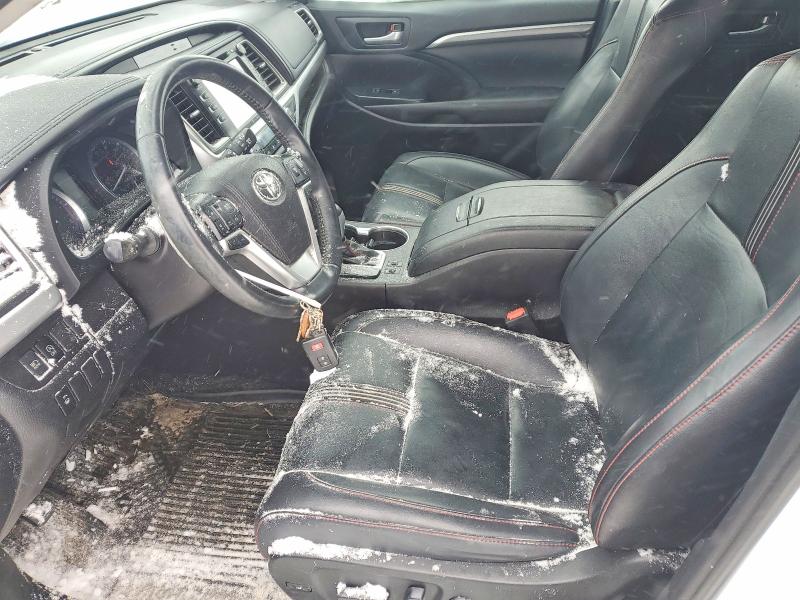 Photo 7 from auction – 2019 TOYOTA HIGHLANDER with VIN 5TDJZRFH2KS970928