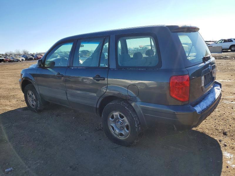 Photo 2 from auction – 2005 HONDA PILOT LX with VIN 2HKYF18155H553743