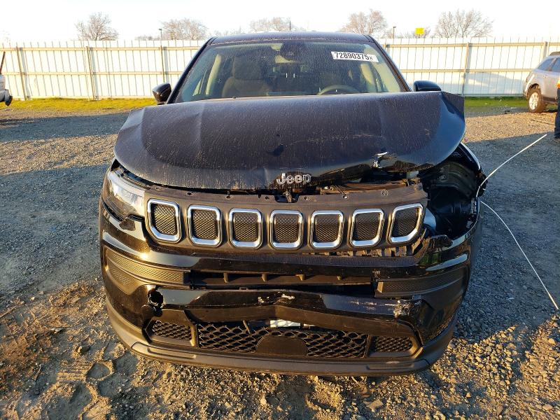 Photo 5 from auction – 2022 JEEP COMPASS SP with VIN 3C4NJDAB0NT215639