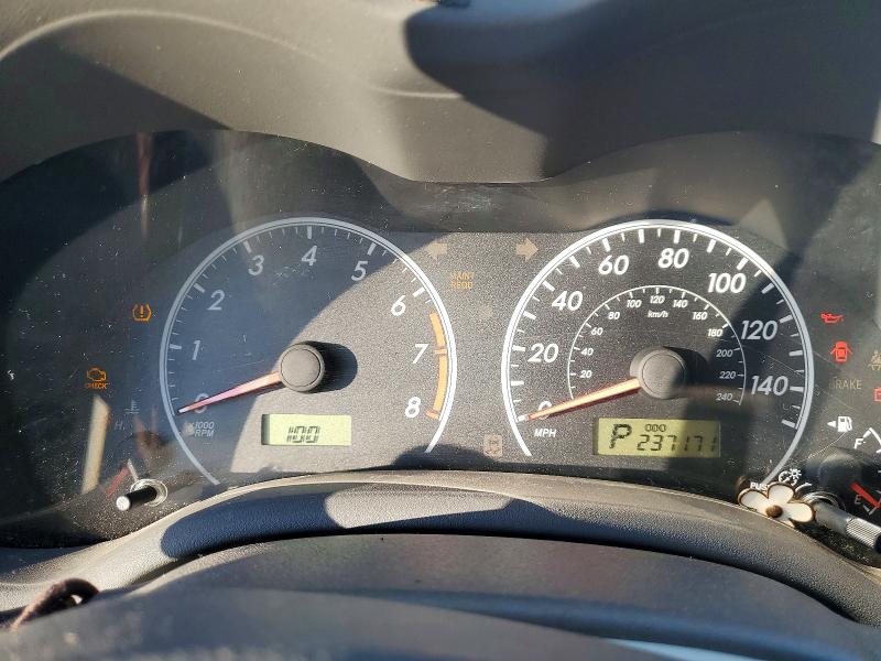 Photo 9 from auction – 2009 TOYOTA COROLLA with VIN 1NXBU40EX9Z009841