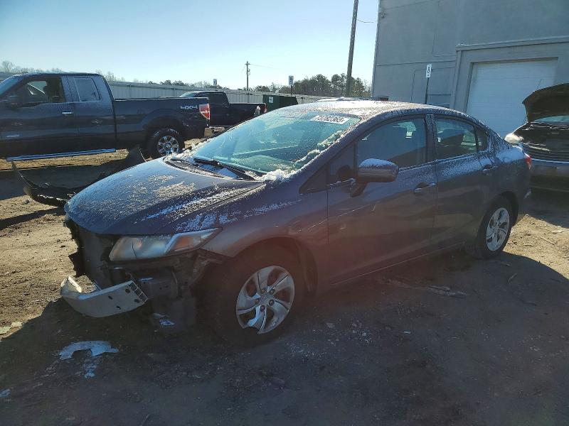 HONDA CIVIC LX 2015 with VIN 19XFB2F55FE037483 - Photo from auction