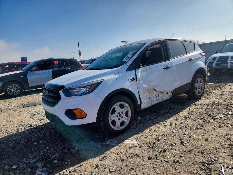 FORD ESCAPE S 2018 with VIN 1FMCU0F76JUB05217 - Photo from auction
