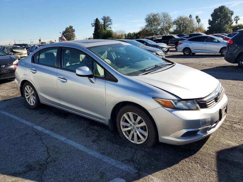 Photo 4 from auction – 2012 HONDA CIVIC EX with VIN 19XFB2F82CE027628