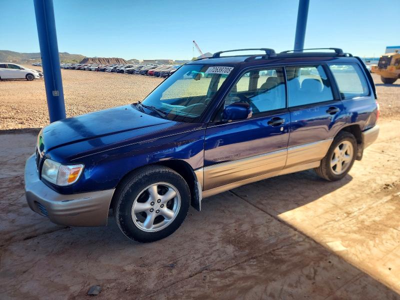 SUBARU FORESTER S 2001 with VIN JF1SF65581H741908 - Photo from auction