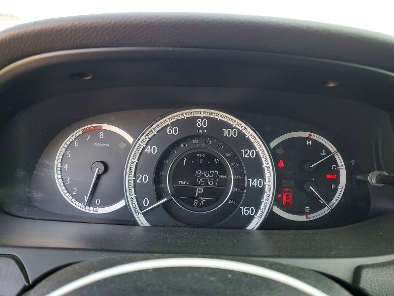 Photo 9 from auction – 2014 HONDA ACCORD EX with VIN 1HGCR2F74EA000234