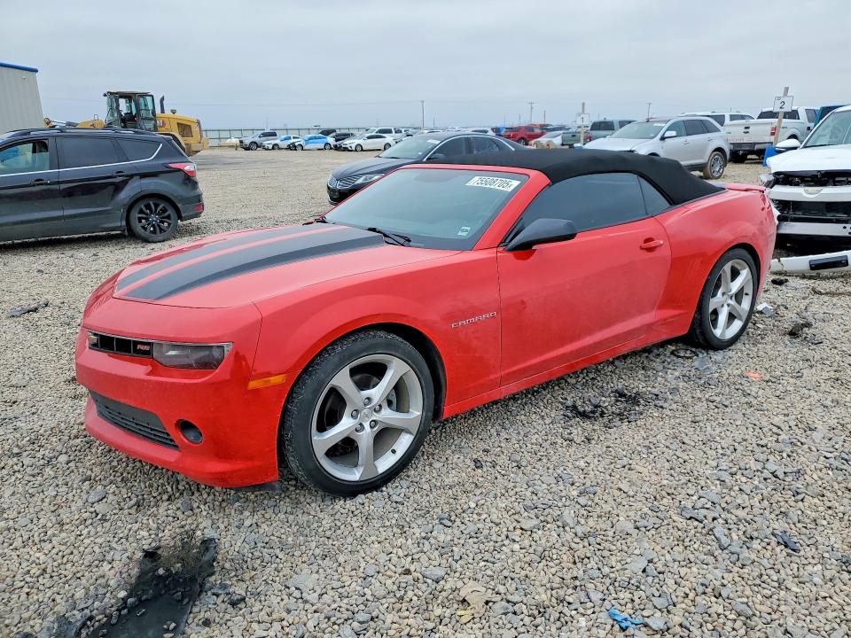 CHEVROLET CAMARO 2015 with VIN 2G1FF3D31F9259165 - Photo from auction