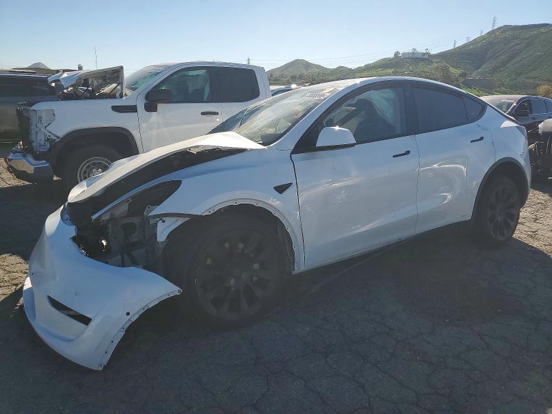 TESLA MODEL Y 2021 with VIN 5YJYGDEE9MF090721 - Photo from auction