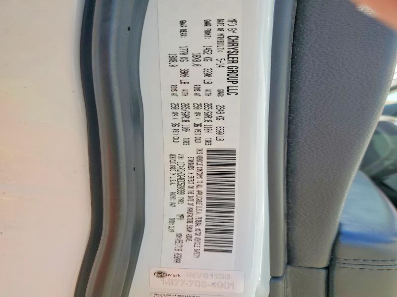 Photo 14 from auction – 2014 DODGE DURANGO with VIN 1C4RDHDG4EC520399