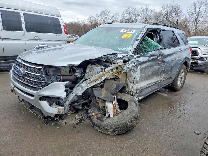 FORD EXPLORER X 2022 with VIN 1FMSK8DH4NGB78358 - Photo from auction