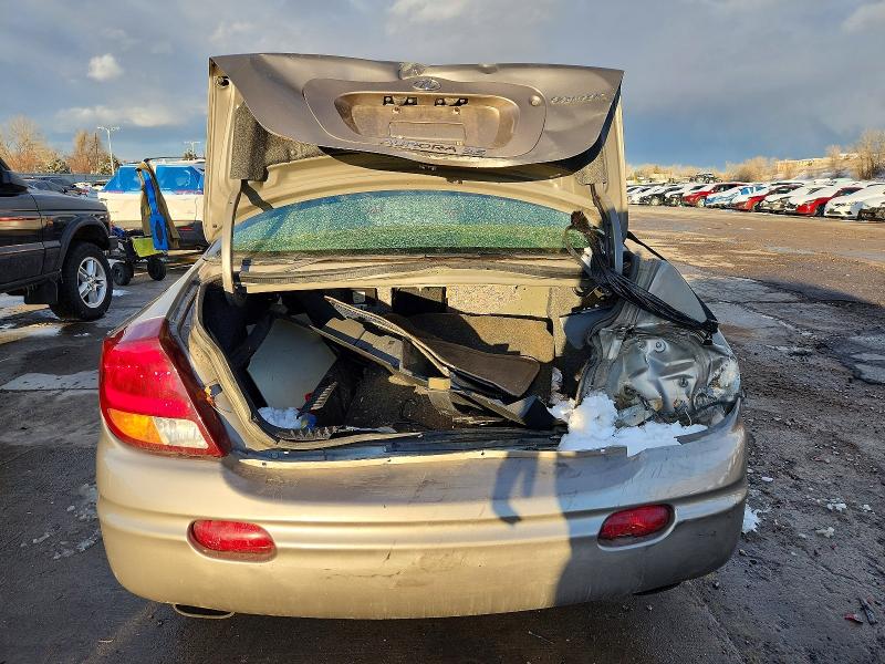 Photo 6 from auction – 2001 OLDSMOBILE AURORA with VIN 1G3GR64HX14125430