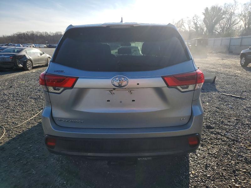 Photo 6 from auction – 2018 TOYOTA HIGHLANDER with VIN 5TDZZRFH6JS286398
