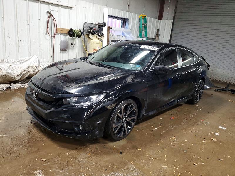 HONDA CIVIC SPOR 2019 с VIN 2HGFC2F83KH587708 - Снимка от търг