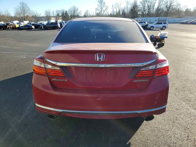 Photo 6 from auction – 2016 HONDA ACCORD SPO with VIN 1HGCR2F57GA080131