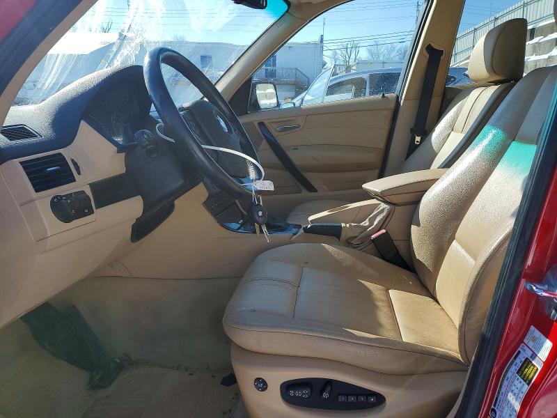 Photo 7 from auction – 2007 BMW X3 3.0SI with VIN WBXPC93477WF15504
