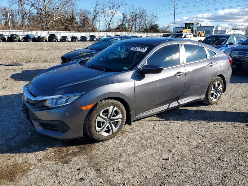HONDA CIVIC LX 2016 with VIN 19XFC2F57GE058818 - Photo from auction