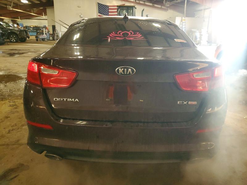 Photo 6 from auction – 2015 KIA OPTIMA EX with VIN 5XXGN4A71FG455580