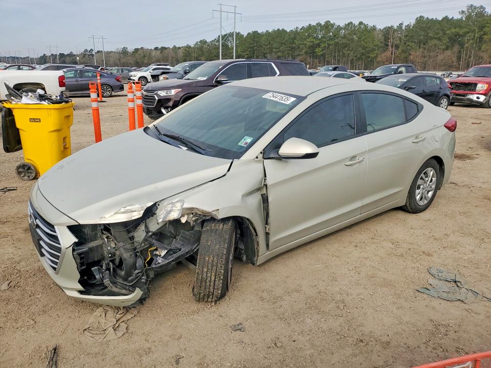 HYUNDAI ELANTRA 2017 with VIN KMHD74LF5HU095949 - Photo from auction
