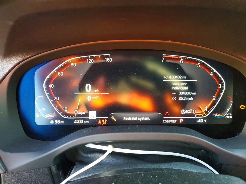 Photo 9 from auction – 2021 BMW X4 XDRIVE3 with VIN 5UX2V1C06M9E65378