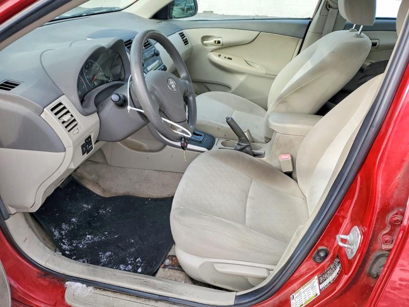 Photo 7 from auction – 2009 TOYOTA COROLLA BA with VIN 2T1BU40E79C140954