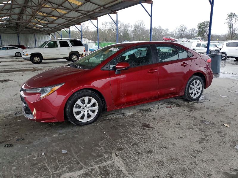 TOYOTA COROLLA LE 2022 with VIN 5YFEPMAE3NP388048 - Photo from auction