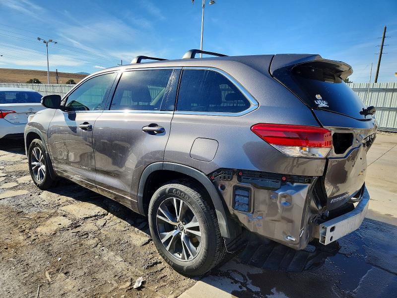 Photo 2 from auction – 2017 TOYOTA HIGHLANDER with VIN 5TDBZRFH6HS420144