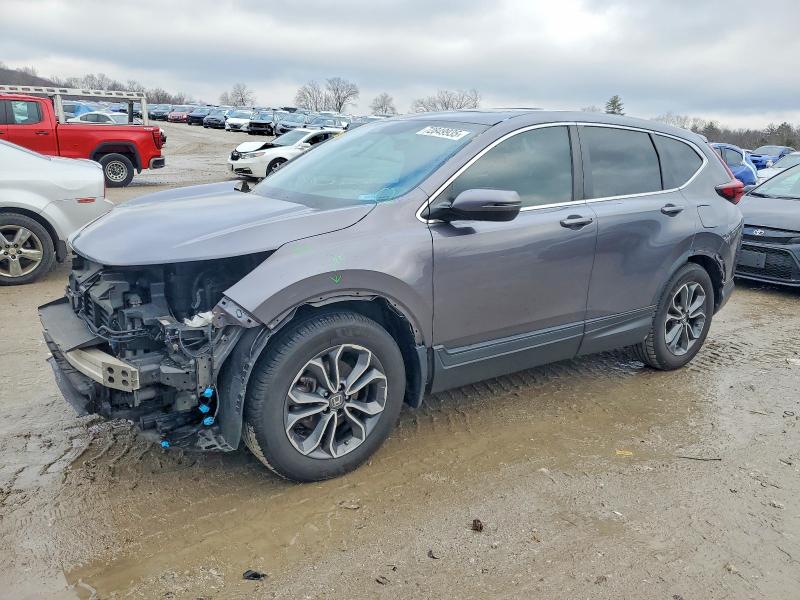 HONDA CR-V EX 2022 with VIN 7FARW1H57NE009352 - Photo from auction