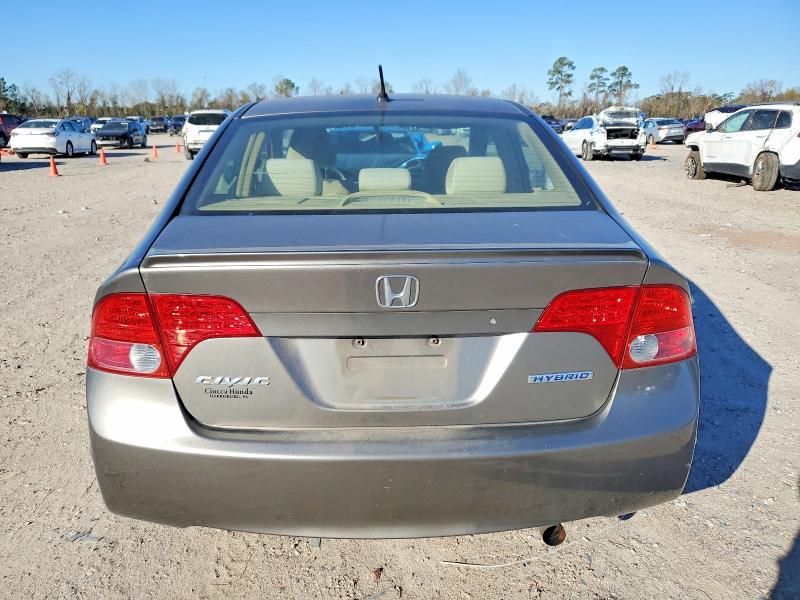 Photo 6 from auction – 2007 HONDA CIVIC HYBR with VIN JHMFA362X7S001770