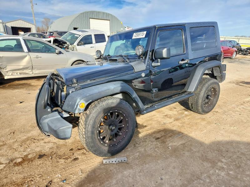 JEEP WRANGLER X 2008 with VIN 1J4FA24108L549028 - Photo from auction