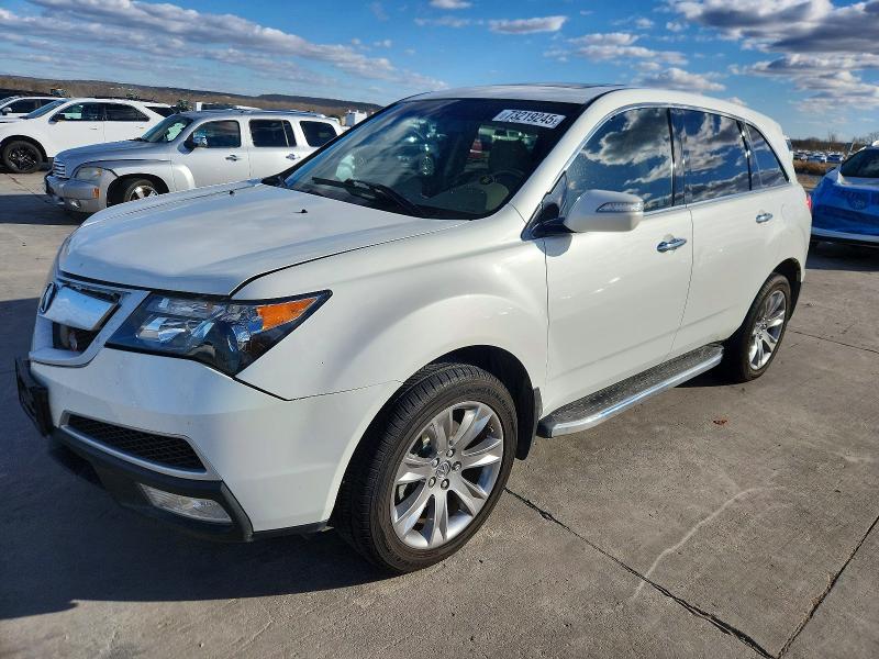 ACURA MDX ADVANC 2012 with VIN 2HNYD2H89CH521404 - Photo from auction