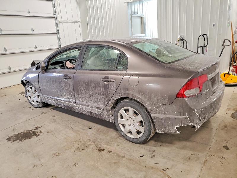 Photo 2 from auction – 2009 HONDA CIVIC LX with VIN 19XFA16559E048887