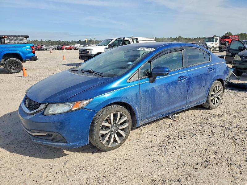 HONDA CIVIC LX 2014 with VIN 19XFB2F59EE062496 - Photo from auction