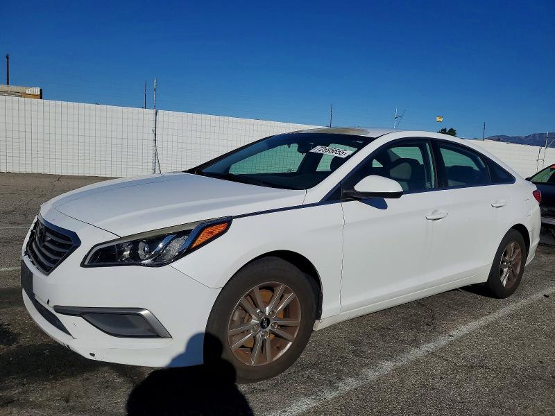 HYUNDAI SONATA SE 2016 with VIN 5NPE24AF3GH285266 - Photo from auction