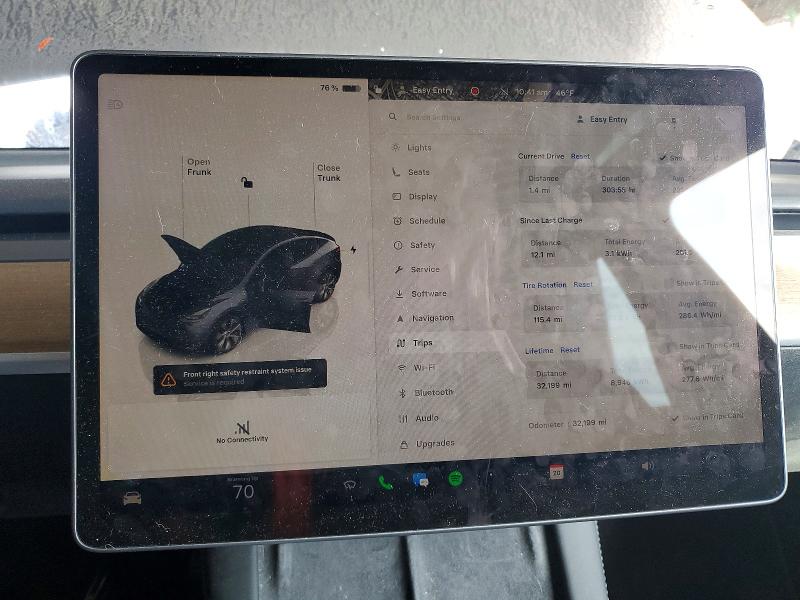 Photo 9 from auction – 2023 TESLA MODEL Y with VIN 7SAYGDEE7PF748544